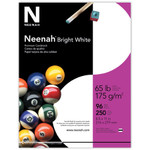 Neenah Bright White Bright White Card Stock, 96 Bright, 65lb, 8.5 x 11, 250/Pack View Product Image