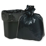 Classic Linear Low-Density Can Liners, 10 gal, 0.6 mil, 24" x 23", Black, 500/Carton View Product Image