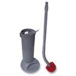 Unger Ergo Toilet Bowl Brush Complete: Wand, Brush Holder & 2 Heads View Product Image