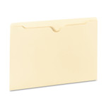 Universal Deluxe Manila File Jackets with Reinforced Tabs, Straight Tab, Legal Size, Manila, 100/Box View Product Image