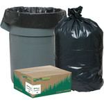 Earthsense Commercial Linear Low Density Recycled Can Liners, 10 gal, 0.85 mil, 24" x 23", Black, 500/Carton View Product Image