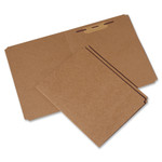 AbilityOne 7530009268978 SKILCRAFT Paperboard File Folders, Straight Tab, Letter Size, Kraft, 100/Box View Product Image