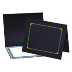 Universal Certificate/Document Cover, 8 1/2 x 11 / 8 x 10 / A4, Navy, 6/Pack View Product Image
