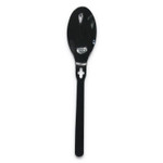 WeGo Spoon WeGo Polystyrene, Spoon, Black, 1000/Carton View Product Image