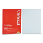 Universal Laminating Pouches, 5 mil, 9" x 11.5", Matte Clear, 100/Pack View Product Image