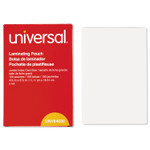 Universal Laminating Pouches, 5 mil, 6.5" x 4.38", Crystal Clear, 100/Box View Product Image