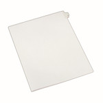 Avery Preprinted Legal Exhibit Side Tab Index Dividers, Allstate Style, 10-Tab, 2, 11 x 8.5, White, 25/Pack View Product Image