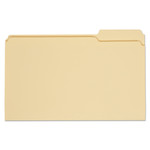 Universal Top Tab Manila File Folders, 1/3-Cut Tabs, Right Position, Legal Size, 11 pt. Manila, 100/Box View Product Image