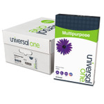 Universal Deluxe Multipurpose Paper, 98 Bright, 20lb, 8.5 x 14, Bright White, 500 Sheets/Ream, 10 Reams/Carton View Product Image
