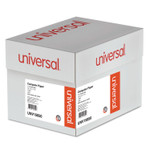 Universal Printout Paper, 1-Part, 15lb, 14.88 x 11, White/Green Bar, 3, 000/Carton View Product Image