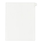 Avery Preprinted Legal Exhibit Side Tab Index Dividers, Allstate Style, 10-Tab, 1, 11 x 8.5, White, 25/Pack View Product Image