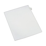 Avery Preprinted Legal Exhibit Side Tab Index Dividers, Allstate Style, 10-Tab, 4, 11 x 8.5, White, 25/Pack View Product Image