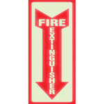 HeadLine Glow Fire Extinguisher Sign View Product Image