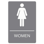 HeadLine ADA Women Restroom Sign with Symbol View Product Image