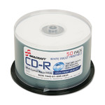 OLD - AbilityOne 7045015992655, CD-R Disc, 700MB/80min, 52x, Printable, Spindle, 50/Pack View Product Image