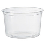 WNA Deli Containers, Clear, 16oz, 50/Pack, 10 Packs/Carton View Product Image