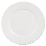 WNA Classicware Plates, Plastic, 10.25 in, White View Product Image