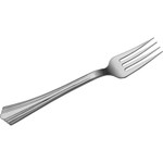 WNA Reflections Heavyweight Plastic Utensils, Fork, Silver, 7", 40/Pack, 8 Packs/Carton View Product Image