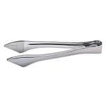 WNA Reflections Heavyweight Plastic Utensils, Serving Tongs, Silver View Product Image