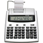 Victor 1212-3A Antimicrobial Printing Calculator, Blue/Red Print, 2.7 Lines/Sec View Product Image