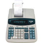 Victor 1260-3 Two-Color Heavy-Duty Printing Calculator, Black/Red Print, 4.6 Lines/Sec View Product Image