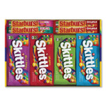 Wrigley's Skittles and Starburst Fruity Candy Variety Box, Assorted, 30/Box View Product Image