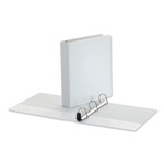 Universal Deluxe Easy-to-Open D-Ring View Binder, 3 Rings, 1.5" Capacity, 11 x 8.5, White View Product Image