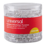 Universal Clear Push Pins, Plastic, 3/8", 400/Pack View Product Image