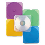 Verbatim TRIMpak CD/DVD Case, Assorted Colors, 10/Pack View Product Image