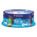 Verbatim CD-R with Digital Vinyl Surface, 80min, 52X, 25/PK Spindle View Product Image