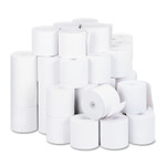 Universal Impact & Inkjet Print Bond Paper Rolls, 0.5" Core, 2.75" x 190 ft, White, 50/Carton View Product Image