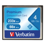 Verbatim 4GB 66X Premium CompactFlash Memory Card View Product Image