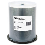Verbatim CD-R, 700MB, 52X, Silver Inkjet Printable, 100/PK Spindle View Product Image