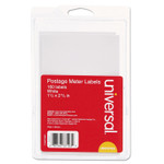 Universal Self-Adhesive Postage Meter Labels, 2.75 x 1.5 - 5.5 x 1.5, White, 4/Sheet, 40 Sheets/Pack View Product Image