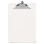 Universal Plastic Clipboard with High Capacity Clip, 1" Capacity, Holds 8 1/2 x 11, Clear View Product Image