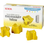 Xerox 108R00725 Solid Ink Stick, 3400 Page-Yield, Yellow, 3/Box View Product Image