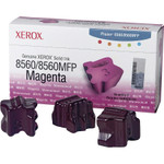 Xerox 108R00724 Solid Ink Stick, 3400 Page-Yield, Magenta, 3/Box View Product Image