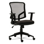 Alera Everyday Task Office Chair, Supports up to 275 lbs., Black Seat/Black Back, Black Base ALETE4817 View Product Image