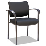 Alera IV Series Guest Chairs, 24.80'' x 22.83'' x 32.28'', Black Seat/Black Back, Black Base, 2/Carton ALEIV4319A View Product Image