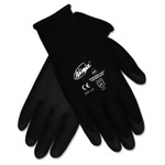 MCR Safety Ninja HPT PVC coated Nylon Gloves, Medium, Black, Pair CRWN9699M View Product Image