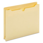 Universal Economical Manila File Jackets, Straight Tab, Letter Size, Manila, 50/Box UNV76300 View Product Image