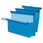 Pendaflex SureHook Reinforced Extra-Capacity Hanging Box File, Legal Size, 1/5-Cut Tab, Blue, 25/Box PFX59303 View Product Image