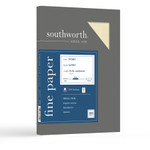 Southworth 25% Cotton Linen Cover Stock, 65lb, 8.5 x 11, 100/Pack SOUZ560CK View Product Image