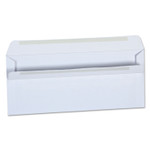 Universal Self-Seal Business Envelope, #10, Square Flap, Self-Adhesive Closure, 4.13 x 9.5, White, 500/Box UNV36100 View Product Image