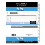 AT-A-GLANCE 1-Page-Per-Day Planner Refills, 11 x 8.5, White, 2021 View Product Image