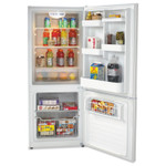 Avanti Bottom Mounted Frost-Free Freezer/Refrigerator, 10.2 Cubic Feet, White View Product Image