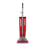 Sanitaire TRADITION Upright Vacuum with Shake-Out Bag, 16 lb, Red View Product Image