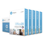 HP Papers Office20 Paper, 92 Bright, 20lb, 8.5 x 11, White, 500 Sheets/Ream, 5 Reams/Carton View Product Image