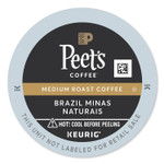 Peet's Coffee & Tea Brazil Minas Naturais K-Cups, 88/Carton View Product Image