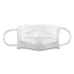 GN1 Cotton Face Mask with Antimicrobial Finish, White, 10/Pack View Product Image